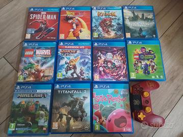 videogiochi e controller per PS4 