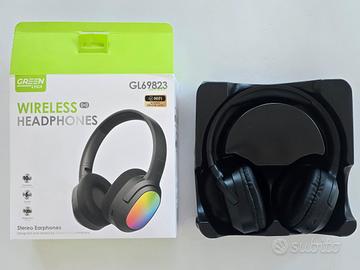 Cuffie wireless Bluetooth Green Lyca GL69823 over 