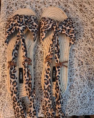 espadrillas leopardate