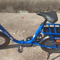 Bicicletta elettrica pieghevole