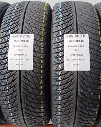 4 GOMME 225 60 18 MICHELIN INV RIF3091