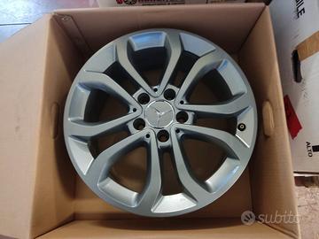 4 CERCHI LEGA MERCEDES ORIGINALI 17" CODICE A590