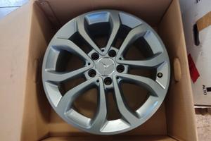 4 CERCHI LEGA MERCEDES ORIGINALI 17" CODICE A590