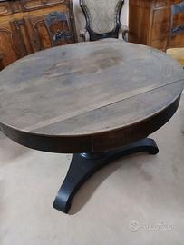 TAVOLO MANTOVANO IN NOCE MASSELLO,PRIMO QUARTO 800