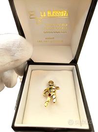 Spilla da Collezione Italia 90 - Eleganza Oro 24K