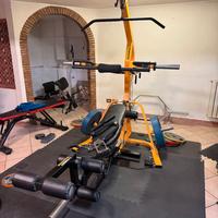 Powertec levergym con accessori