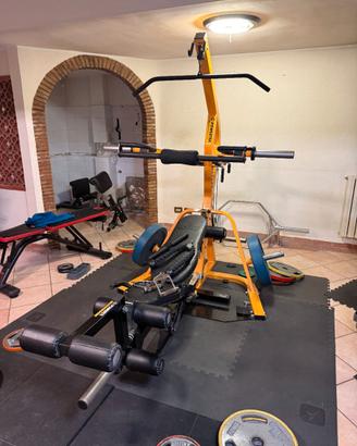 Powertec levergym con accessori