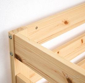 Letto a castello in legno di pino Ikea