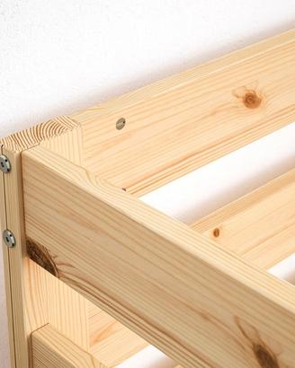 Letto a castello in legno di pino Ikea