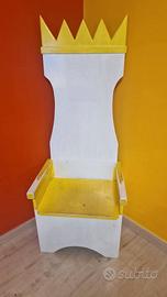 TRONO IN LEGNO 