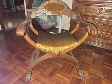 sedia Savonarola del 900