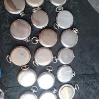 LOTTO CASSE CUSTODIE OROLOGI DA TASCA VINTAGE 