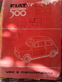 libretto uso manutenzione  Fiat 500