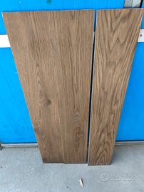 gres formato 20x120 disponibli 300 me color noce. 