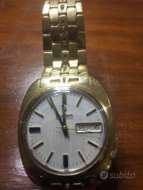 bulova accutron a diapason anni '70  oro  18kt