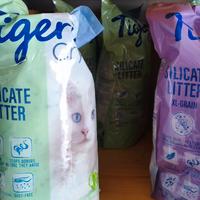 lettiera cristalli di silicio nuova 35lt