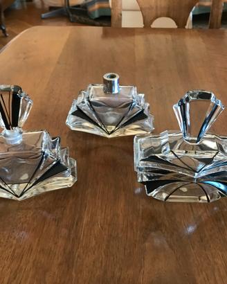 Set di flaconi da toilette anni '30