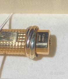 Stilografica Must de Cartier Trinity- placcato Oro