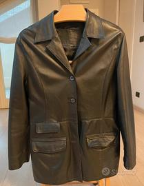 Blazer in vera pelle