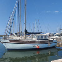 Motorsailer fisher boat Vagabond 34 natante