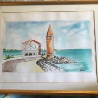 7 acquerelli ,marine