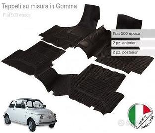 Tappetini fiat 500 epoca nero