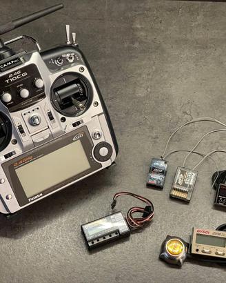 Futaba T10CG + Elettronica Heli Futaba