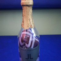 Bottiglietta con foulard lancetti nuova