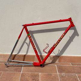 Telaio Rauler 54,5 con forcella, acciaio, anni ‘80