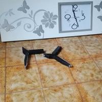 orologio da muro con staffe