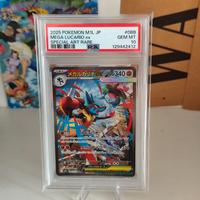 Carta Pokémon Mega Lucario ex SAR 088/063 PSA 10 