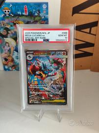 Carta Pokémon Mega Lucario ex SAR 088/063 PSA 10 