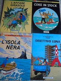 TINTIN di Herge lotto anche singoli
