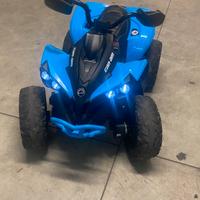 Quad Can-Am blu-nero 12 V