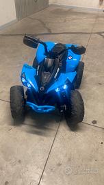 Quad Can-Am blu-nero 12 V