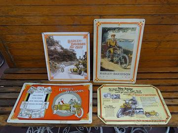 Insegne Harley-Davidson in latta 1995