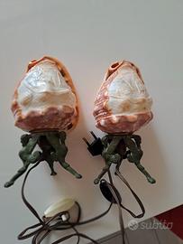 Lampade Cammeo su conchiglia 