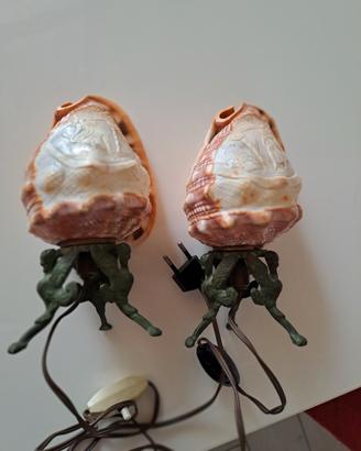Lampade Cammeo su conchiglia 