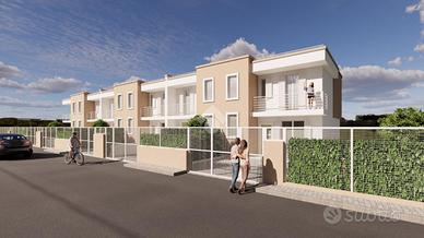 VILLA A SCHIERA A MESAGNE