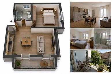 Ampio Bilocale con balcone - Sesto
