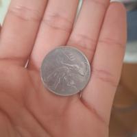 Moneta 50 lire 1955
