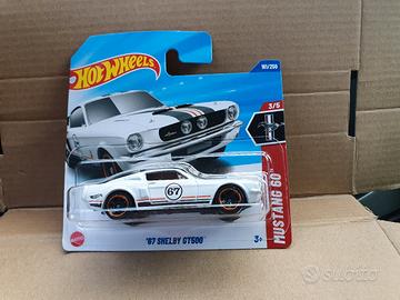 Shelby mustang GT500 1967 hot wheels