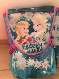 Zaino cartella scuola Frozen