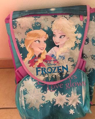 Zaino cartella scuola Frozen