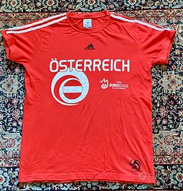 Maglia T-shirt Adidas Euro 2008 Austria L