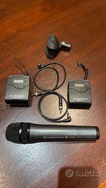 Sennheiser radiomicrofoni ew100 G2 Trio