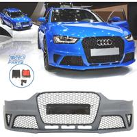 PARAURTI ANTERIORE AUDI A4 B8 11-15 LOOK RS GRIGLI