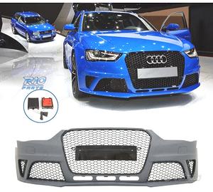 PARAURTI ANTERIORE AUDI A4 B8 11-15 LOOK RS GRIGLI