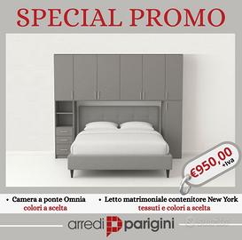-Camera-ponte-letto matrimoniale contenitore