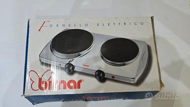 Fornello elettrico doppia piastra 
